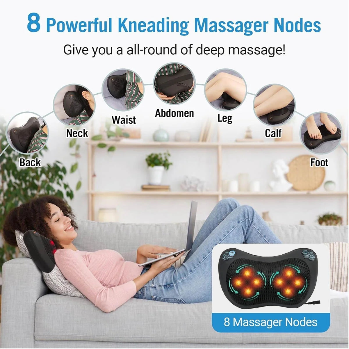 Electric Massager Pillow